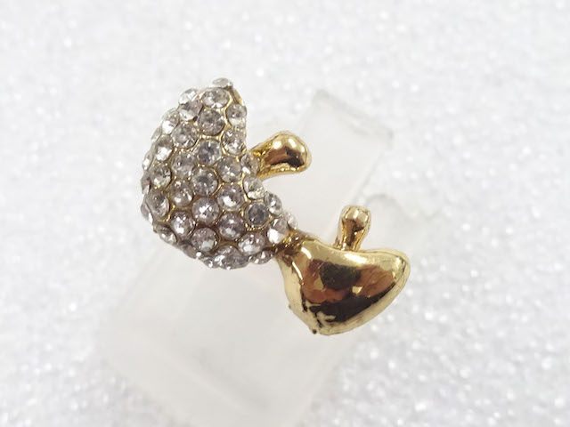 CRYSTAL FASHION RING / JP SIZE 12